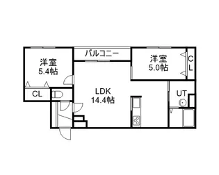 MIREI【2階】の間取り