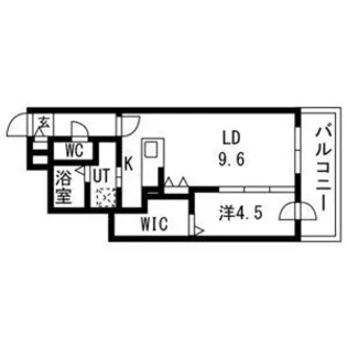 アルファスクエア南5条東【00506号室】の間取り