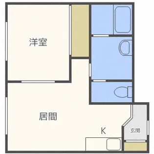 セントレジス【201号室】の間取り