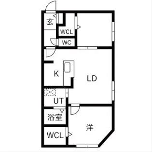 PREMIER IST NAKANOSHIMA(プレミアイスト)【4階】の間取り