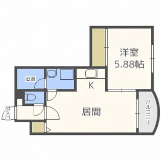 エクセル藤【2階】の間取り