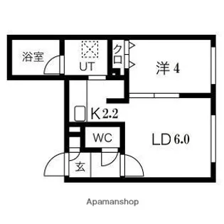 PRECIOUS MISONO(プレシャスミソノ)【2階】の間取り