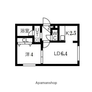 PRECIOUS MISONO(プレシャスミソノ)【2階】の間取り