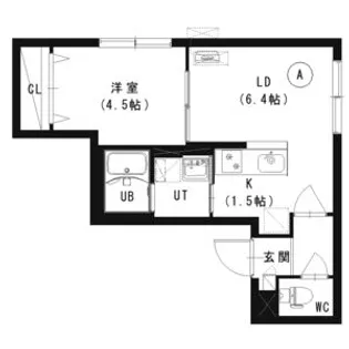 )COR平岸(シーオーアールヒラギシ)【5階】の間取り