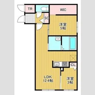 仮)本通16丁目北【1階】の間取り