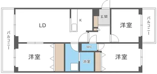 BRO北野【00903号室】の間取り