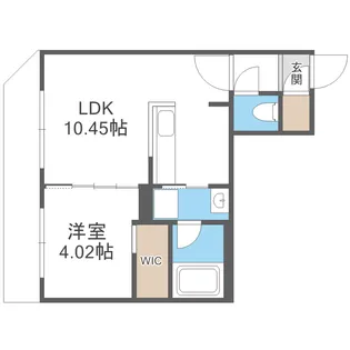ラ・シュエットエトワール【202号室】の間取り