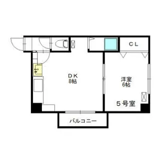 グレイシャス本郷【305号室】の間取り