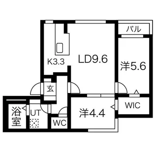 ホテイソン【3階】の間取り