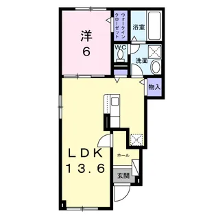 緑ヶ丘テラス【1階】の間取り