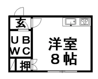 第2森宅建菊水ビル【1階】の間取り