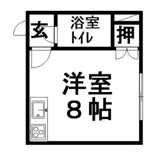 第2森宅建菊水ビル【403号室】の間取り
