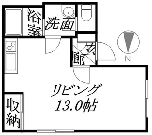 パークフォレスト【303号室】の間取り