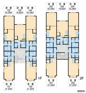 レオパレス南郷7丁目第9【1階】の間取り