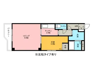 プルミエール札幌【00203号室】の間取り