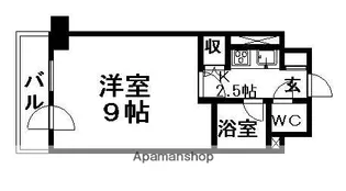 フロンティア菊水【8階】の間取り