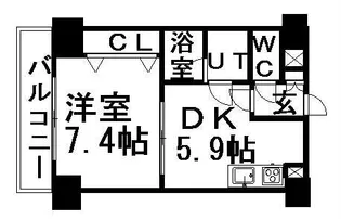 ハイムエルデ【00706号室】の間取り