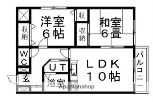 グランバリュー菊水(旧菊水サカイマンション)【802号室】の間取り