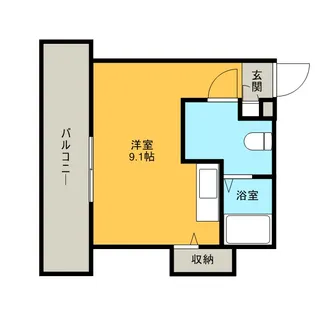ジュエルタワー【14階】の間取り