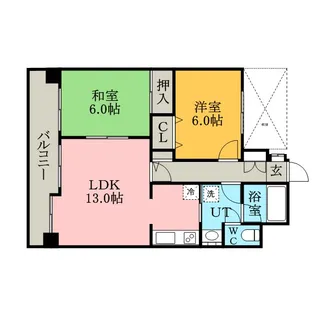 TOAマンション【2階】の間取り