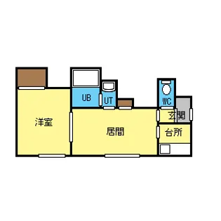 サンプレイズ55【0201号室】の間取り