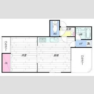 A−ZONE札幌【503.号室】の間取り