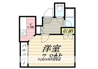 PLAZA IN 東札幌Ⅱ【1階】の間取り