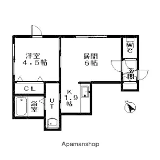 TMS(ティムズ)【205号室】の間取り