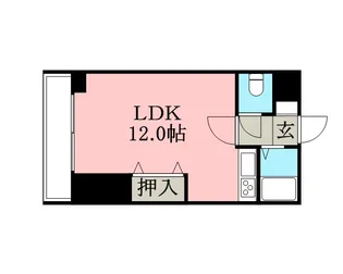 第3あづまマンション【2階】の間取り