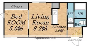 EXCELLENCE東札幌(エクセレンスヒガシサッポロ)【4階】の間取り