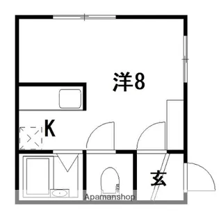 ヒロズマンション【101号室】の間取り