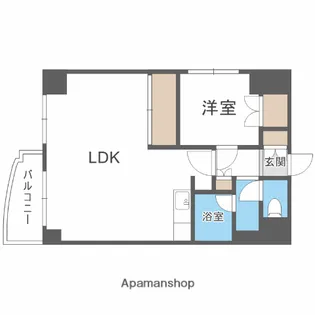 ヴィビひばりが丘【1階】の間取り