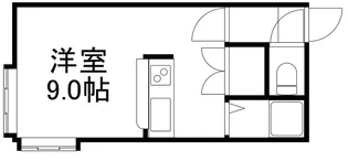 スターパレス【107号室】の間取り