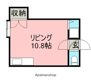 ホワイトヴィラⅡ【103号室】の間取り