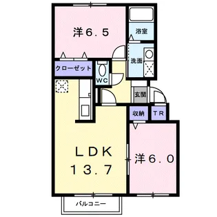 パイン・ネクスト【2階】の間取り