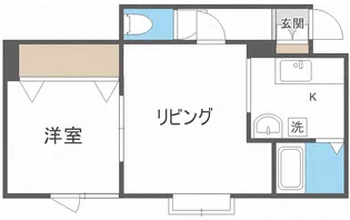 TERRAひばりヶ丘【201号室】の間取り