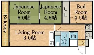 OMレジデンス白石【00303号室】の間取り