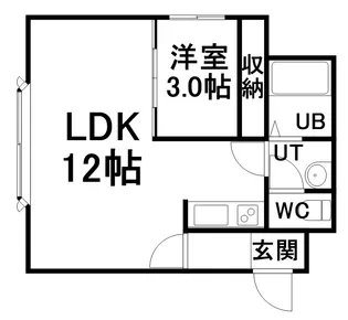ファーストレジデンス【202号室】の間取り