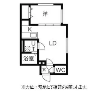 VERT(ベール)白石区【3階】の間取り