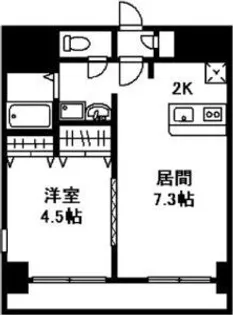 アーク菊水43【0901号室】の間取り