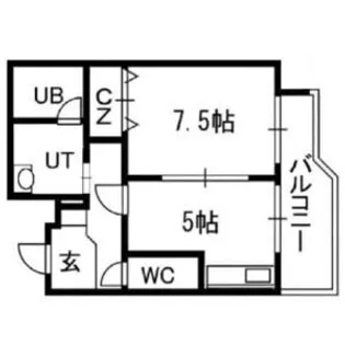 セントポーリアクレア【0601号室】の間取り