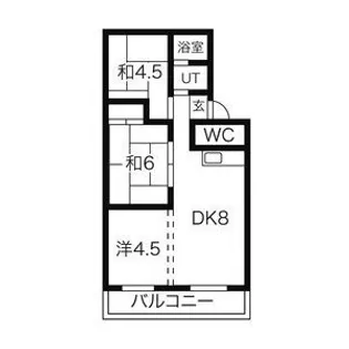 カワベビル【407号室】の間取り