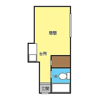 コーポ福田Ⅱ【303号室】の間取り