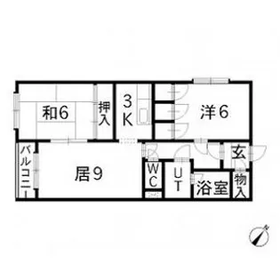 メゾン光生 メゾンこうせい【2A号室】の間取り