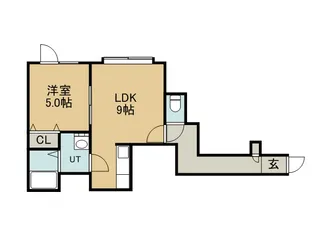 ミライコートⅢ【1階】の間取り