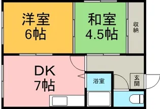 大塚ビル【201号室】の間取り