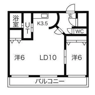 ミリオンスターヒルズ【503号室】の間取り