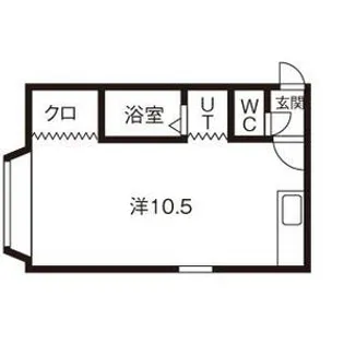 コーポ芳野【2階】の間取り