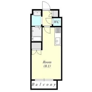 シティアドレ月寒公園【306号室】の間取り