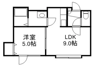 グランエステート菊水元町【1階】の間取り